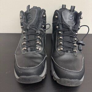 Khombu Black Boots EUC - Men's Size 10